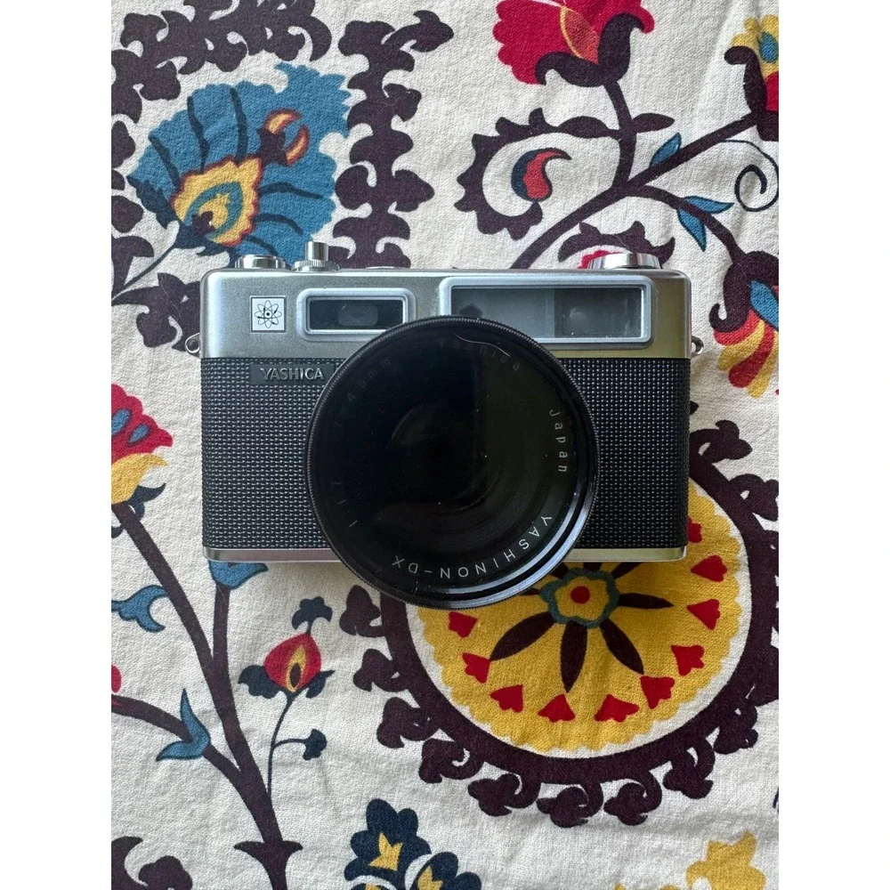 VTG Yashica Electro 35 Rangefinder Camera Yashinon-DX 45mm f1.7 Lens Case‎ Japan